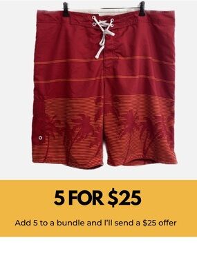 Old Navy swim shorts with mesh lining.